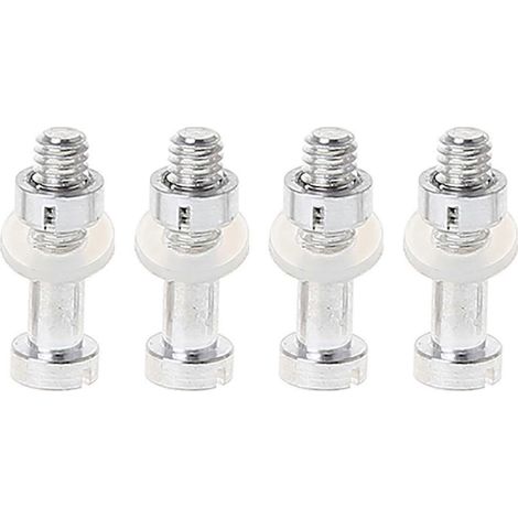 Ersatzschrauben für Tonabnehmerköpfe M2,5 x 11,5 mm – 4er-Pack