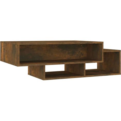 Maison Exclusive - Mesa de centro madera contrachapada roble ahum (1/5)
