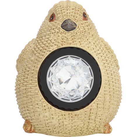 Lampe décorative solaire pour jardin Lampe d'imitation paysage pour pelouse Décoration d'extérieur Ornement Oiseau (1/5)