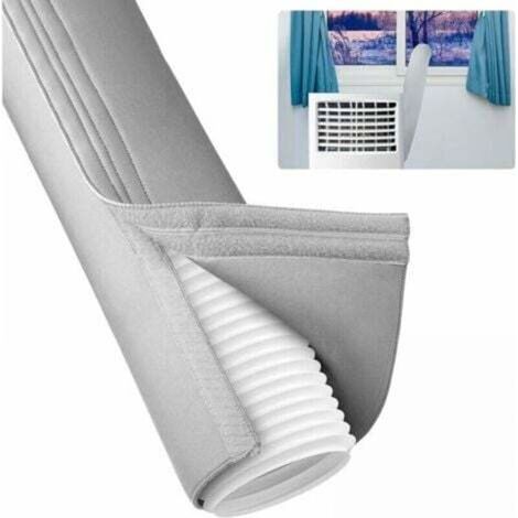 Housse isolée pour tuyau de climatiseur portable – universelle 12,7 cm / 15 cm – installation facile, matériau thermo-résistant (1/4)