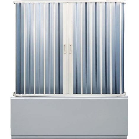 Box Vasca a 3 lati cm 75 x 140 x 75 H.184 con apertura RIDUCIBILE (1/3)