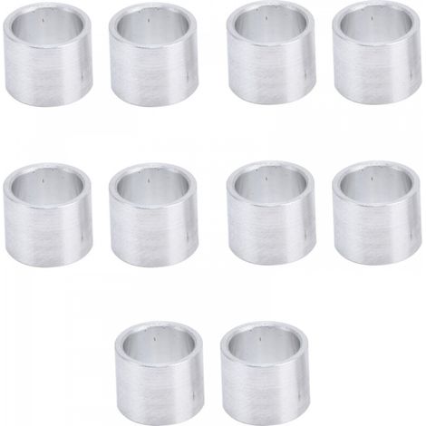Entretoise En Aluminium, Entretoise En Métal Entretoise Ronde En Aluminium Douille D'espacement Non Filetée Entretoise Externe Non Filetée Unie 10 mm (1/5)
