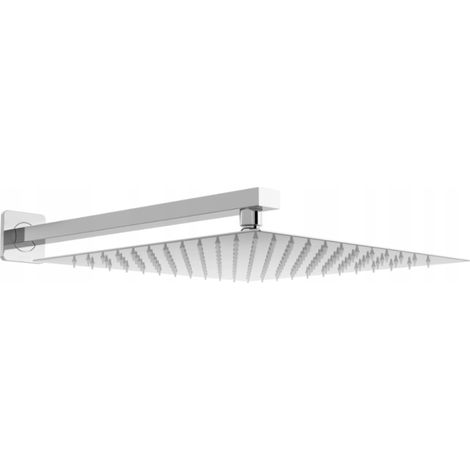 Mexen Slim douche de tête 30 x 30 cm avec bras de douche, chrome - 79130112-00 (1/3)