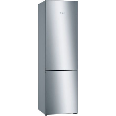 Bosch Serie 4 KGN392LDC Frigorifero Combinato da libera installazione 203 X 60 cm Metal look Classe D. Capacità netta totale: 368 L. Cerniera porta: Destra. Classe climatica: SN-T, Emissione acusti... (1/7)