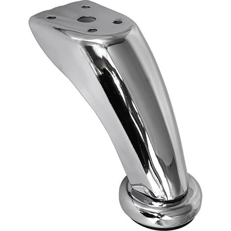 Quatre pieds de canapé épais en acier inoxydable, pieds de meubles, pieds chromés, adaptés aux canapés, chaises, tabourets et armoires.