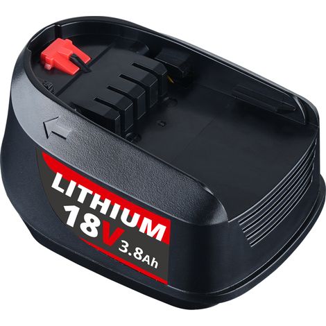 Remplacement 3.8Ah pour Bosch 18V PBA Batterie PSB PSR Compatible avec la 18V Batterie Gloria Gardena Wagner Emmaljunga