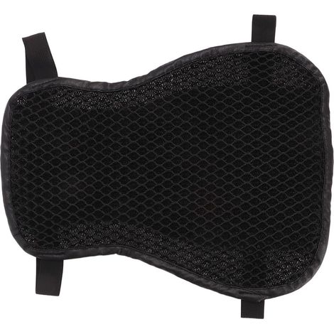 Double-layer motorcycle seat cushion, non-slip, breathable, and made of PU leather, providing thermal insulation and vibration absorption, ideal for street, off-road, and recreational vehicles. (1/5)