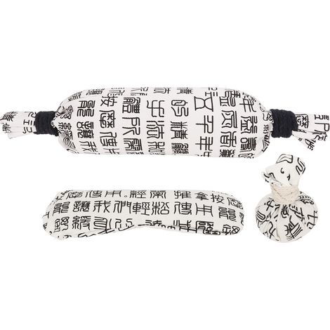 Sac à main à rouleau en absinthe pour la taille, sac de compresse chaude pour les yeux, ensemble de balles de massage relaxantes pour les épaules (1/5)