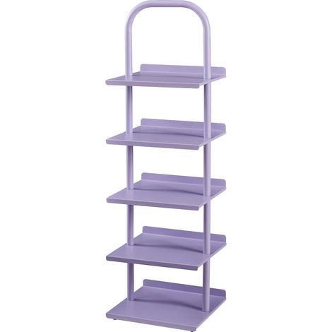 Estantería de diseño atemporal para salón/dormitorio zapatero infantil acero morado 030011324 (1/4)
