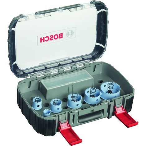 Bosch Professional Set di seghe da 9 pz. a tazza Special for Sheet Metal (per metalli e acciaio inox, Ø 22-64 mm, Accessorio Foratrice) (1/4)