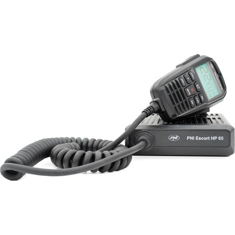 Stazione radio CB PNI Escort HP 65 ASQ, multi-norm, Noise Blanker, ASQ, regolabile SQ, 12-24 V, presa accendisigari inclusa (1/5)