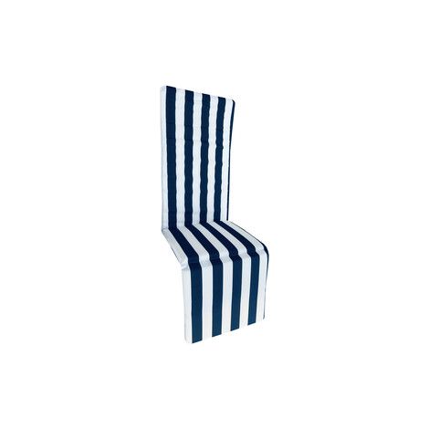 CUSCINO GARDEN SDRAIO 160X45CM RIGA BLU