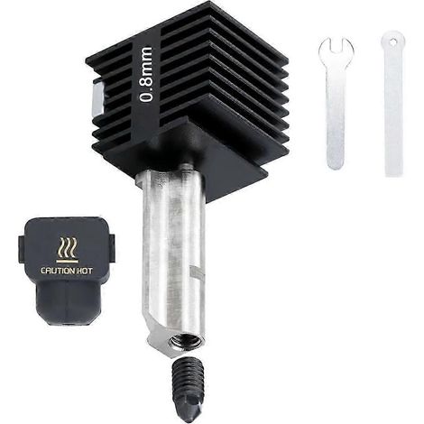 (08 mm) Pour kit de tête d'impression Bambu Lab A1, buse de remplacement pour tête d'impression Bambu Lab A1, mini-buse, ensemble de tête d'impression (1/5)