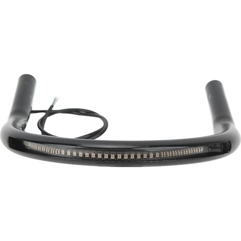 Support de selle arrière moto avec feu clignotant LED et stop, compatible Suzuki GS 550 650 750 850 1100, 210mm (1/5)