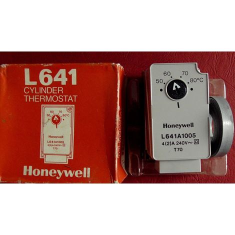 HONEYWELL L641A 1005 THERMOSTAT CYLINDRE : 0 - 90°C