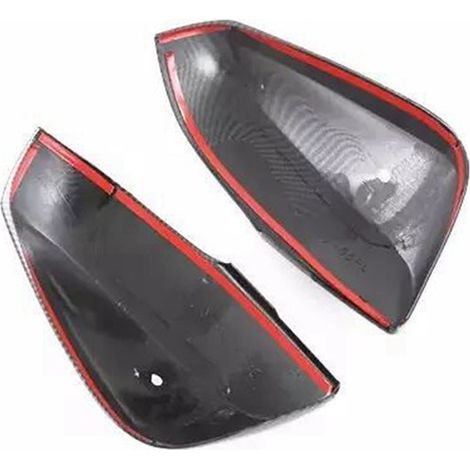 A pair of 87915-52251 rearview mirror housings for Toyota Corolla--DTEKGAZ