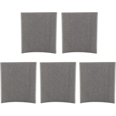 Lot de 5 filtres éponge universels pour moteur d'aspirateur domestique. Accessoires inclus : filtre éponge.-AquaForge (1/5)