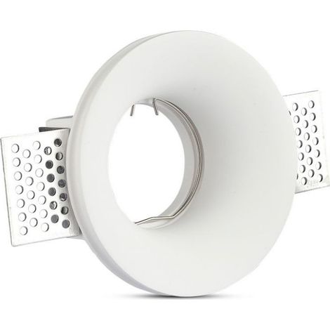 GU10 FITTING ROTONDO CORPO BIANCO WHITE (1/5)