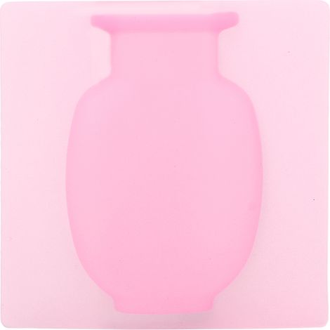 Vase Murale en Silicone Réutilisable pour Fleurs - Décoration Rose pour Maison, Bureau ou Salon (1/5)