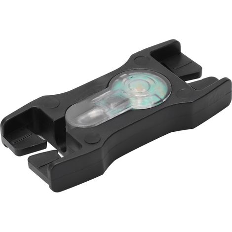 Signal lumineux étanche militaire noir à lumière bleue, connexion boucle, chasse survie sécurité stroboscope (1/5)