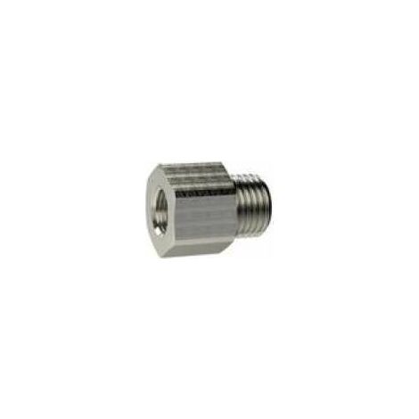 Riegler Reduziernippel lang, G 1 1/4 a., G 1 1/4 i., SW 50, Messing vern. (1/4)