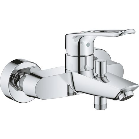 Grohe Eurosmart Mitigeur monocommande Bain/Douche Chrome, 25241003 (1/2)