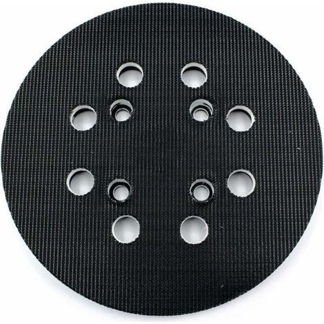 Schleifteller für Bosch (Ø 125 mm, Härte mittel) mit Zubehörsystem für Exzenterschleifer PEX 300/400 AE / 4000 AE / Advanced Orbit 18 (1/4)