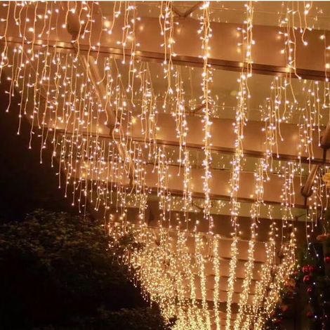 4X0,6M 120 LED Lichterketten Karneval Hochzeit Outdoor Indoor Gartenbeleuchtung-RWIndoor Möbel Dekoration Weihnachtsdekoration Lichterketten (1/5)