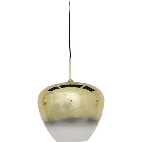 Light & Living - lámpara colgante - Mayson - dorado - vidrio - Ø (1/4)