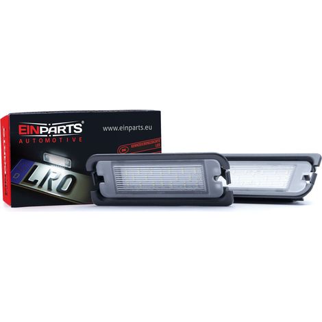 Luces LED para matrícula, 6000 K, blanco frío, 12 V, CANBUS, para Ford Mustang 2015-2017 (1/5)