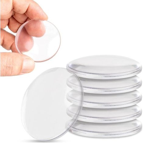 Autocollants anti-collision en silicone transparent très demandés, nouvelles poignées de porte épaissies, coussins de salle de bain et tapis anti-collision silencieux en gros. (1/5)