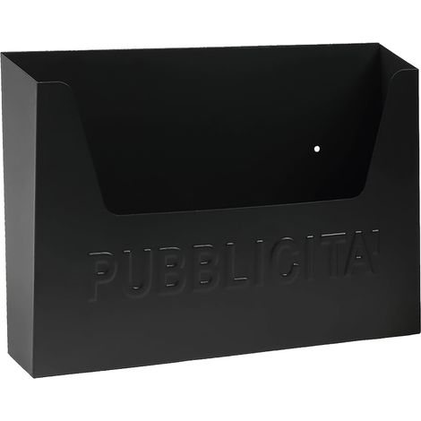 CASSETTA PORTAPUBBLICITA' 'ERICA' cm 35,5x8,5x H 26 - antracite  - KASART