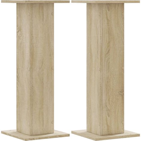 Maison Exclusive - Pflanzenständer 2 Stk. Sonoma-Eiche 30x30x80 c