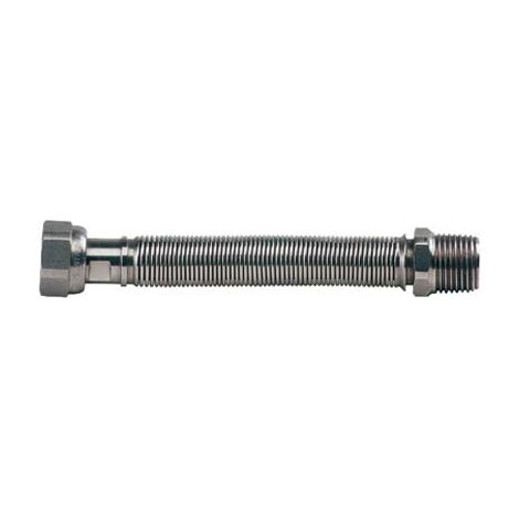 TUBO ACQUA FLESSIBILE ESTENSIBILE MF - INOX 316 3/4MF CM 10/20- 2 pezzi