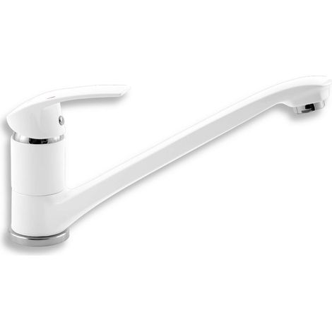 Novaservis Metalia 57 - Miscelatore da lavello, bianco/cromo 57091,1