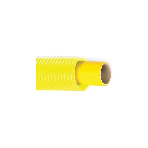 50 x TUBO MULTISTRATO PER GAS CON GUAINA CORRUGATA GIALLA Misura: Diam. 16 x 2