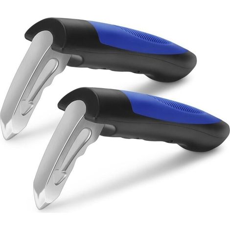 Poignée d'assistance de porte de voiture - Poignée d'assistance de porte de voiture, poignée de support de véhicule automatique multifonction portable pour personnes âgées, handicapées, blessées, (1/4)