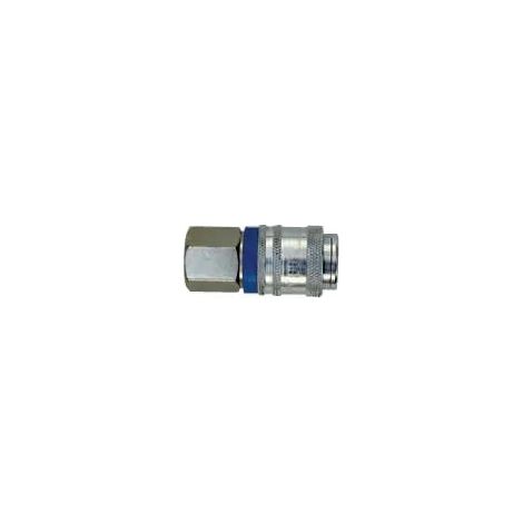 Rubinetto Rapido Femmina Con Filetto Femmina 3/8" Per Aria Compressa