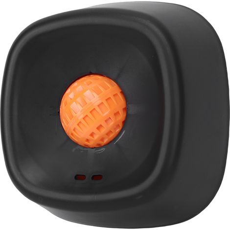Bol à lécher à alimentation lente, anti-déversement, liquide, distributeur de boules à lécher pour chien, bouillon d'os, yaourt, noir (1/5)