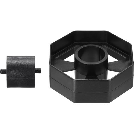 Tape Dispenser Core, Roue De Remplacement Et Noyau Pour 20032/20072 Tape Dispenser Pieces D'Insertion En Plastique Pour Maison Bureau Entrepot Emballage Expedition Envoi, Noir (1/5)
