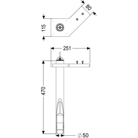 KESSEL 681044 Kit de conversion sonde de niveau
