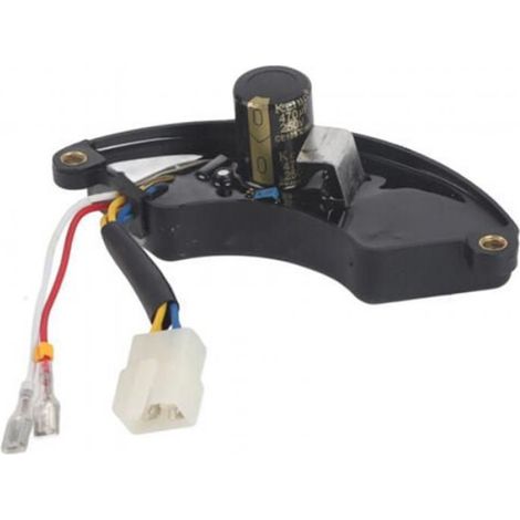 Régulateur De Tension AVR - Pour Groupe Électrogène Essence Ou Diesel 5 À 6,5 Kw - Monophasé 220 V - 6 Fils - ABS (1/5)