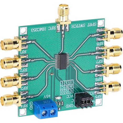 Nichtreflektierende elektronische Bauteile HMC253 DC2,5 GHz Acht-Jet-Einpol-HF-Schalter (1/5)