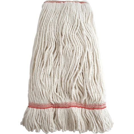 Tête de balai à franges RS PRO Rouge pour Système de balai à franges Kentucky ( Prix pour 1 ) (1/2)