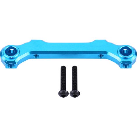 Amortisseur avant en alliage d'aluminium pour voiture RC Rock Racer 90026 (montage sur cadre, bleu) (1/5)