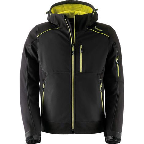 Giacca softshell da lavoro Kapriol Dynamic-Nero-M