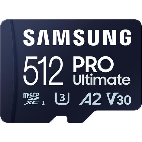 Micro SD PRO Ultimate 512GB+SD Adapter (1/4)