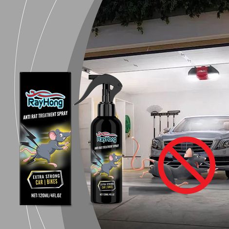 Car Rat Repellent Spray - Gentle and Convenient for Repelling Rats from Car Engines - 120ml -- BIEMMEDUE (1/5)