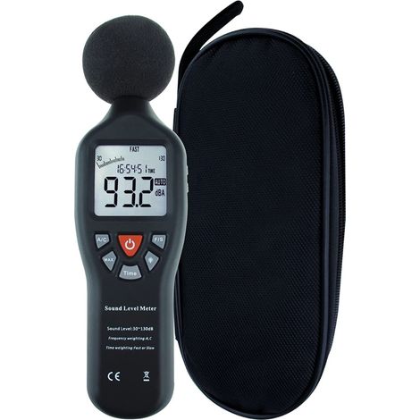 Sonomètre de haute précision, enregistreur de bruit (30-130 dB), enregistrement USB