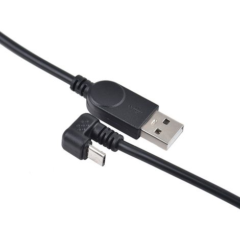 U-förmiges, abgewinkeltes 5-Pin-Micro-USB-Datenkabel (Stecker) zum Laden von Android-Handys und -Tablets, kompatibel mit mobilen Spielen. (1/5)